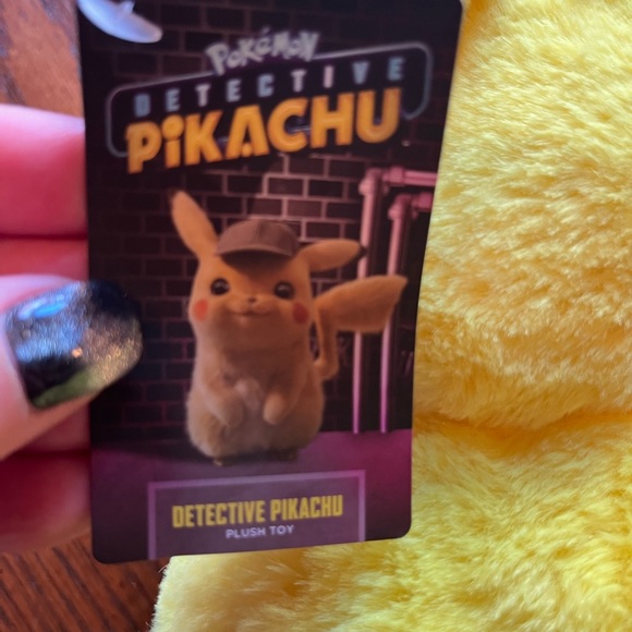 Pokémon Detective Pikachu plush toy | new with tags - Picture 9 of 9